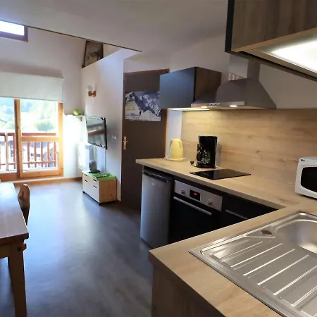 Duplex 4 Pers. A Areches-beaufort, Piscine, Balcon Sud, Centre Village - Fr-1-342-132 アパート アレッシュ